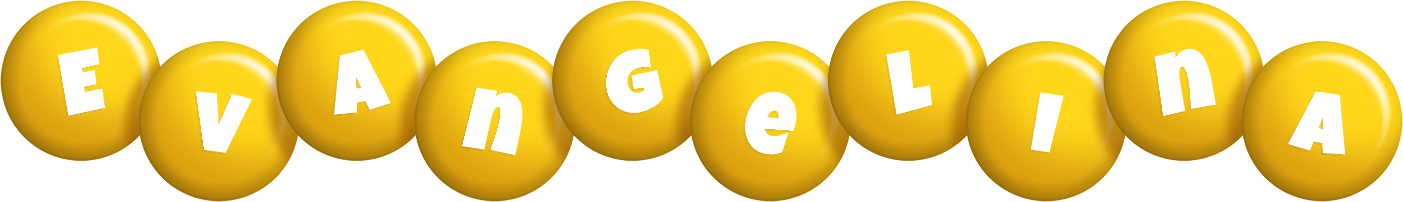Evangelina candy-yellow logo