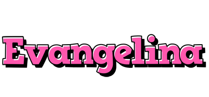 Evangelina girlish logo