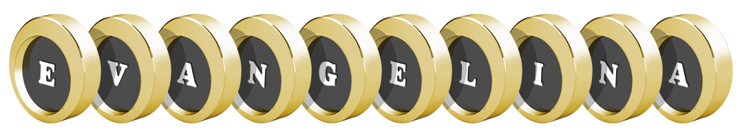 Evangelina gold logo