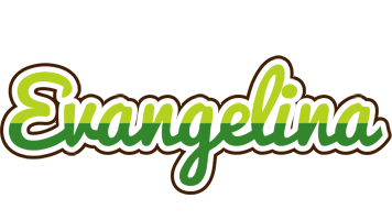 Evangelina golfing logo