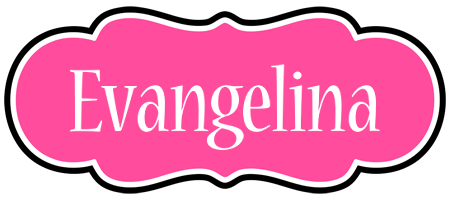 Evangelina invitation logo