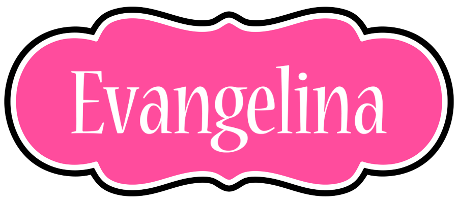 Evangelina invitation logo