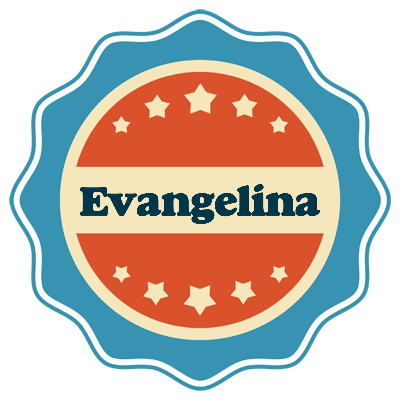 Evangelina labels logo