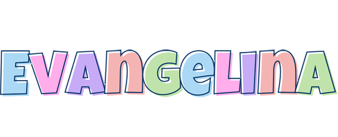 Evangelina pastel logo