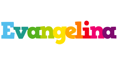 Evangelina rainbows logo