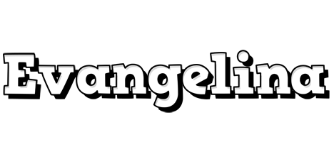 Evangelina snowing logo