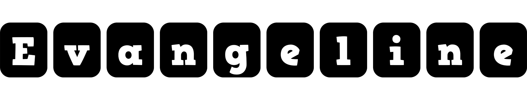 Evangeline box logo