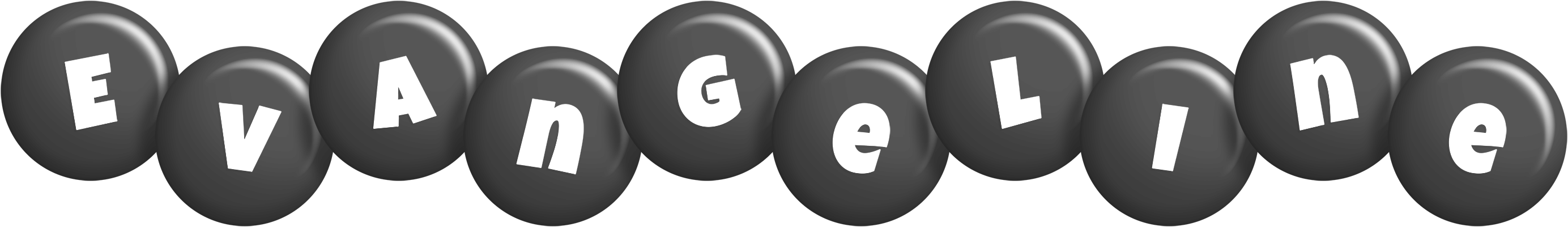 Evangeline candy-black logo