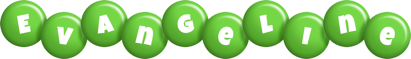 Evangeline candy-green logo