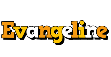 Evangeline cartoon logo