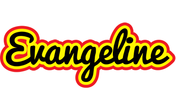 Evangeline flaming logo