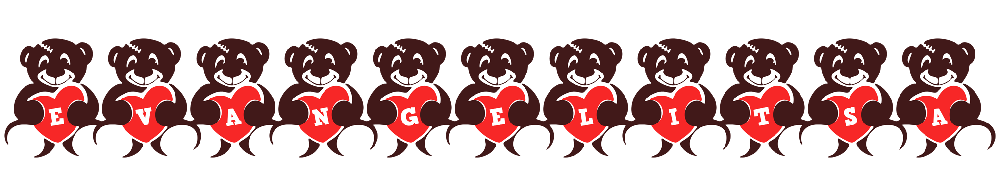 Evangelitsa bear logo