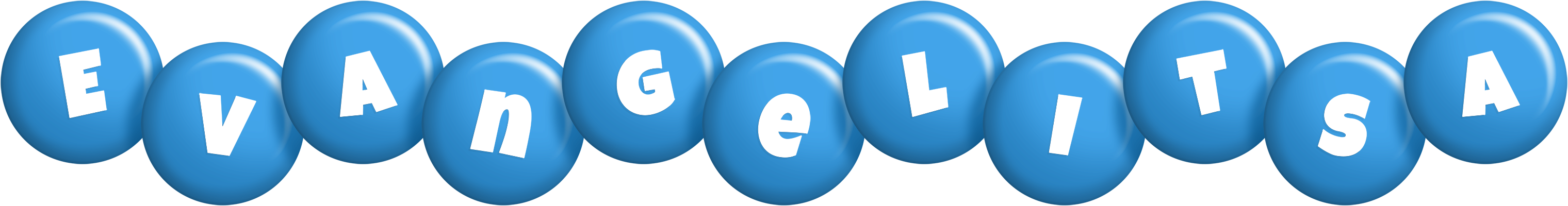 Evangelitsa candy-blue logo