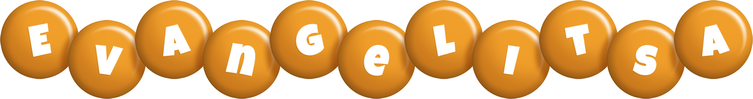 Evangelitsa candy-orange logo