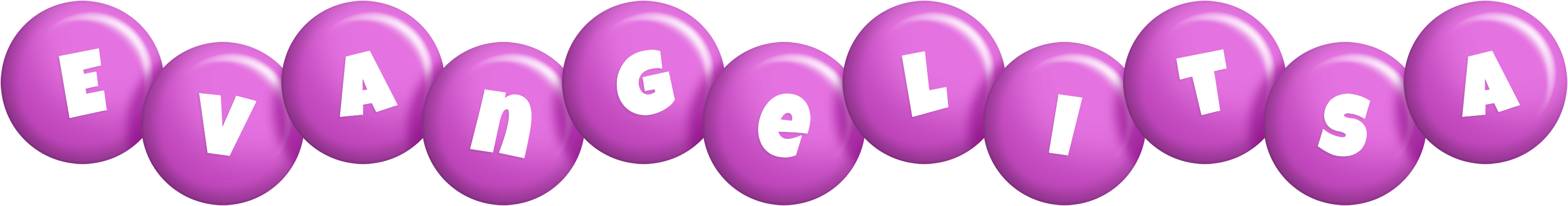 Evangelitsa candy-purple logo