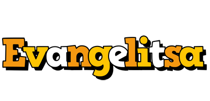 Evangelitsa cartoon logo