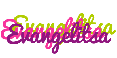 Evangelitsa flowers logo