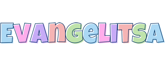 Evangelitsa pastel logo