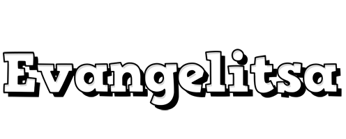 Evangelitsa snowing logo