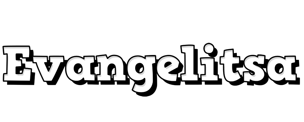 Evangelitsa snowing logo