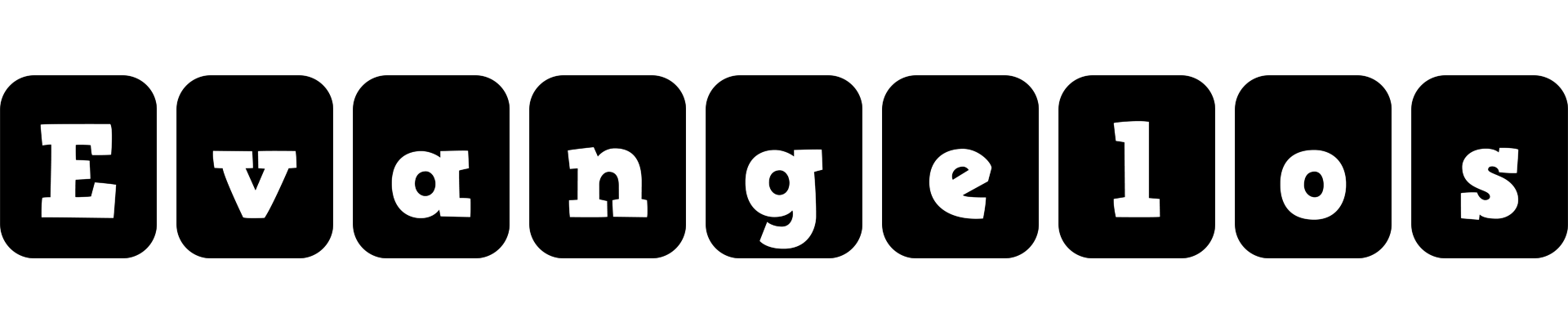 Evangelos box logo