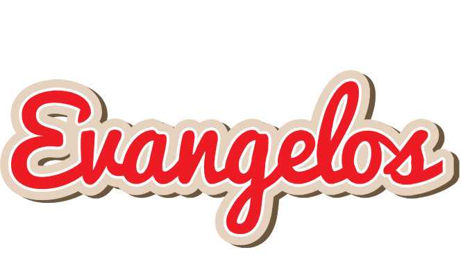 Evangelos chocolate logo
