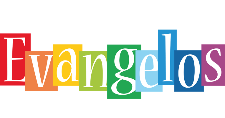 Evangelos colors logo