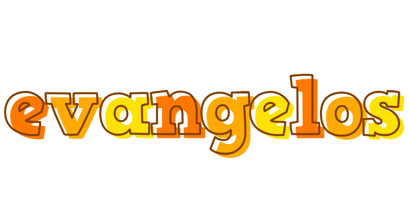 Evangelos desert logo