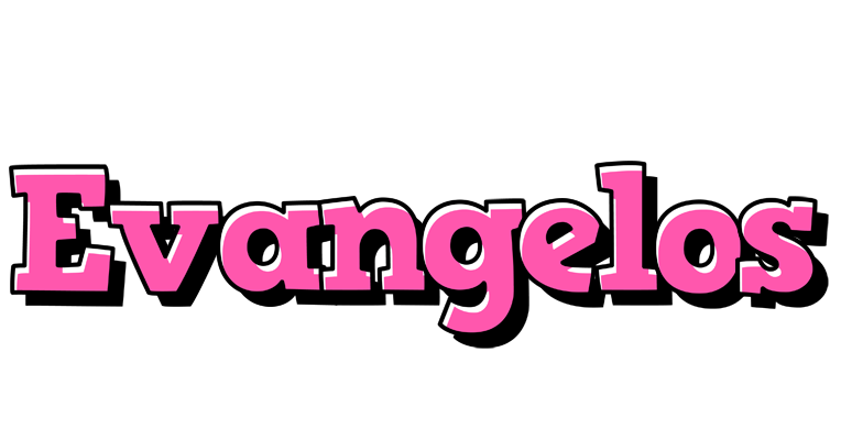 Evangelos girlish logo