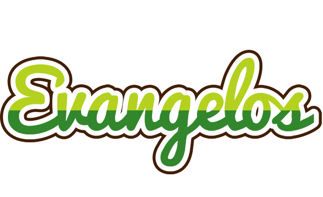 Evangelos golfing logo