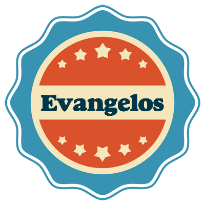 Evangelos labels logo