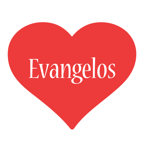 Evangelos love logo