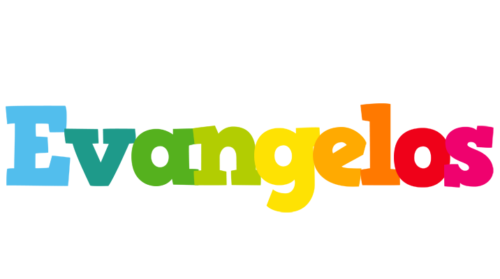 Evangelos rainbows logo