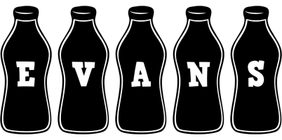 Evans bottle logo