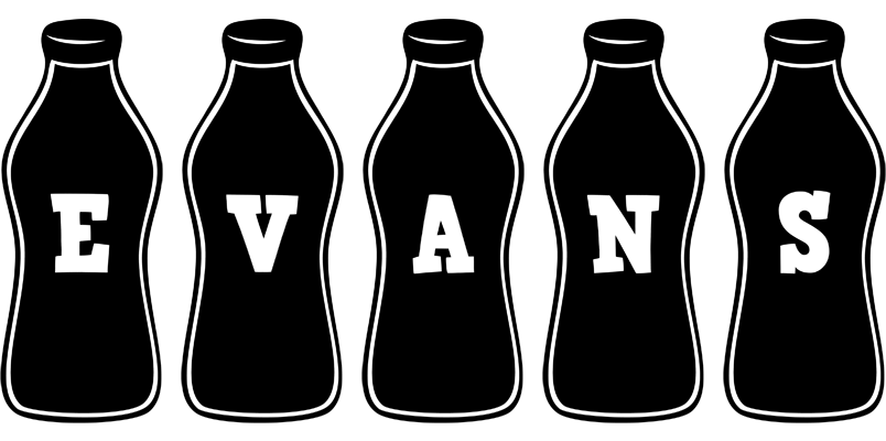 Evans bottle logo