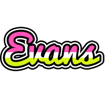 Evans candies logo