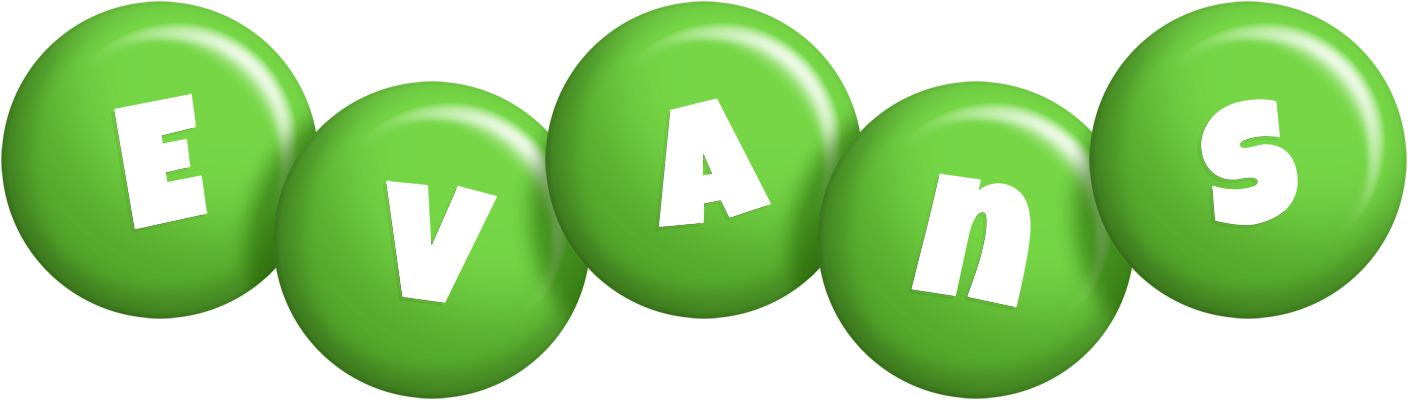Evans candy-green logo