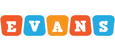 Evans comics logo