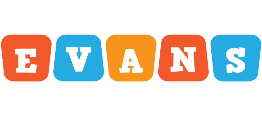 Evans comics logo