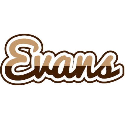 Evans exclusive logo