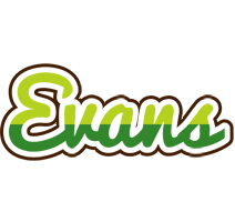 Evans golfing logo