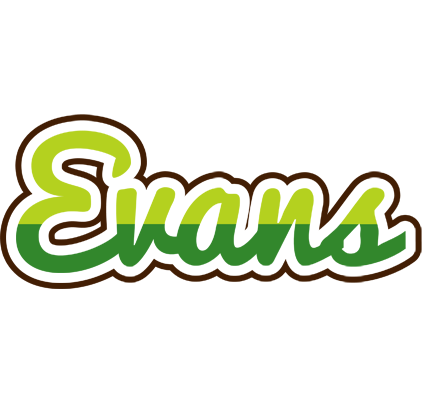 Evans golfing logo