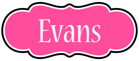 Evans invitation logo