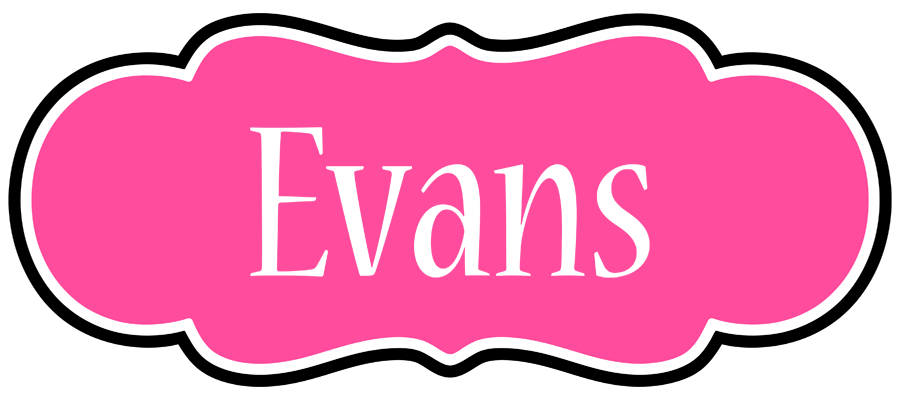 Evans invitation logo