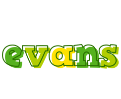 Evans juice logo