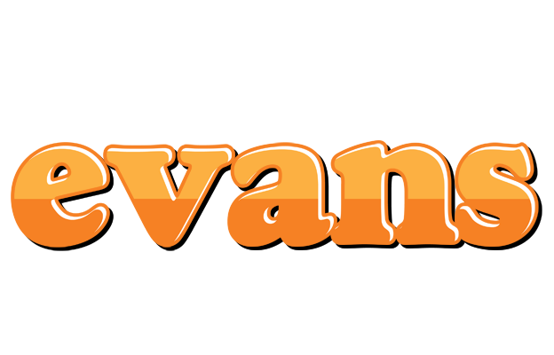 Evans orange logo