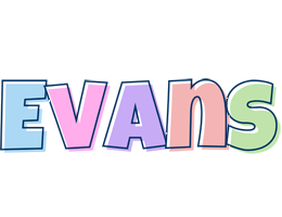 Evans pastel logo