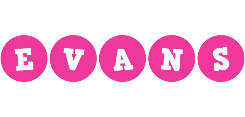 Evans poker logo