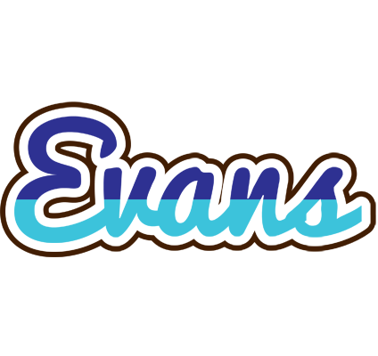 Evans raining logo