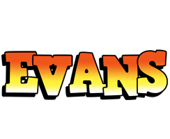 Evans sunset logo